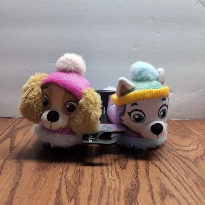 Acogedoras pantuflas Paw Patrol niñas niños pequeños talla 5-6 púrpura rosa Skye Everest Foto 1 de 4