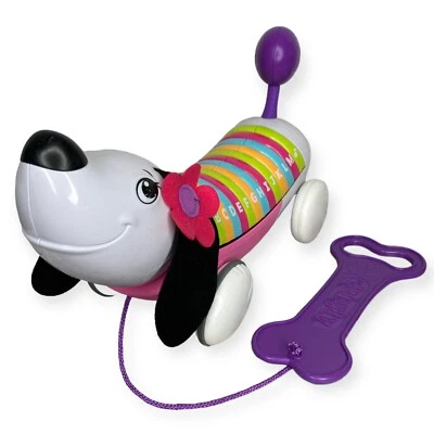 Leap Frog Alphapup ABC Singing Talking Pull-along Dog Toy 2 Volume Levels - Image 1 of 4