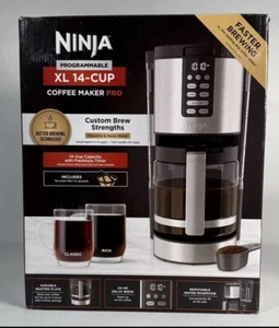 Ninja DCM201 14 Cup Programmable Coffee Maker XL Pro Tested - Picture 1 of 4