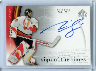  2005-06 SP Authentic Sign of the Times #PS Philippe Sauve - Image 1 of 2