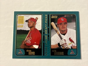 2001 Topps Chrome Shaun Boyd/Chris Morris Rookie St. Louis Cardinals #610 C9 - Picture 1 of 2