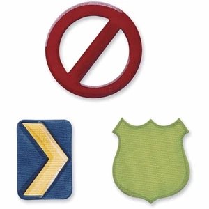 Sizzix Originals Die - Road Signs 656048 NEW in Package - Picture 1 of 1