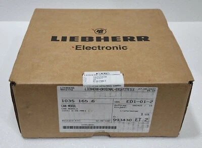 LIEBHERR 10351656 D-IN PME1 CAN MODULE 1035 165 6 A/C: 10302487 - Image 1 of 4