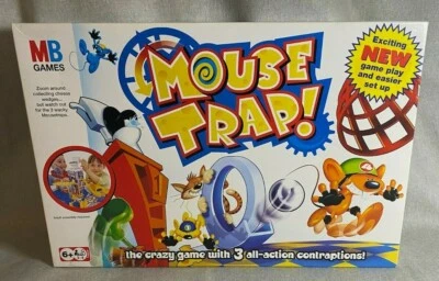 Vintage Mouse Trap Board Game MB Games 1999 Version  Retro Board Games - Modern - Image 1 of 4
