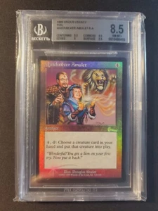 Quicksilver Amulet FOIL BGS 8.5 [Urza's Legacy] Mtg Magic Free Tracking! - Picture 1 of 4