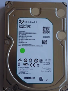 Seagate ST6000DX000 SN: Z4D0MMZ4 PN: 1H217Z-570 FW: CC48 TK 23 NOV 2014 Rec. 6TB - Bild 1 von 1