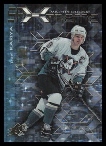 1999-00 SPx SPxtreme #XT10 Paul Kariya  Anaheim Mighty Ducks
