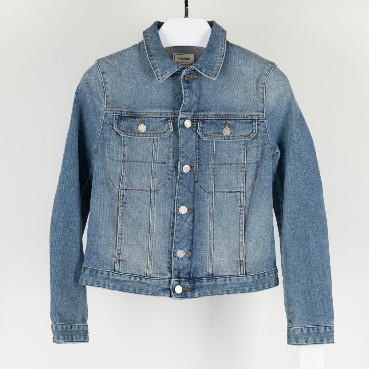 Zadig & Voltaire Denim Coats, Jackets & Vests for Women for