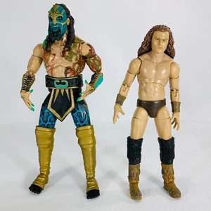 AEW Jazwares Jurassic Express Set Jungle Boy & Luchasaurus Figures - Picture 1 of 16