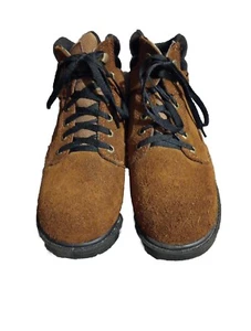 Brahma Boots Men's Size 7 Wide Leather Waterproof Soft Toe Oil Resistant Outsole - Picture 1 of 7