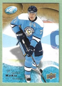 Evgeni Malkin 2009-10 Upper Deck Ice #13 Pittsburgh Penguins - NM