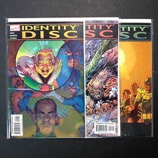 2004 MARVEL COMICS IDENTITY DISC COMICS #1-3