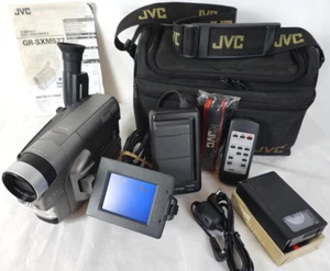 JVC GR-SXM527 S-VHS-C Video Camcorder Bundle -Tested Working A+ - Picture 1 of 12