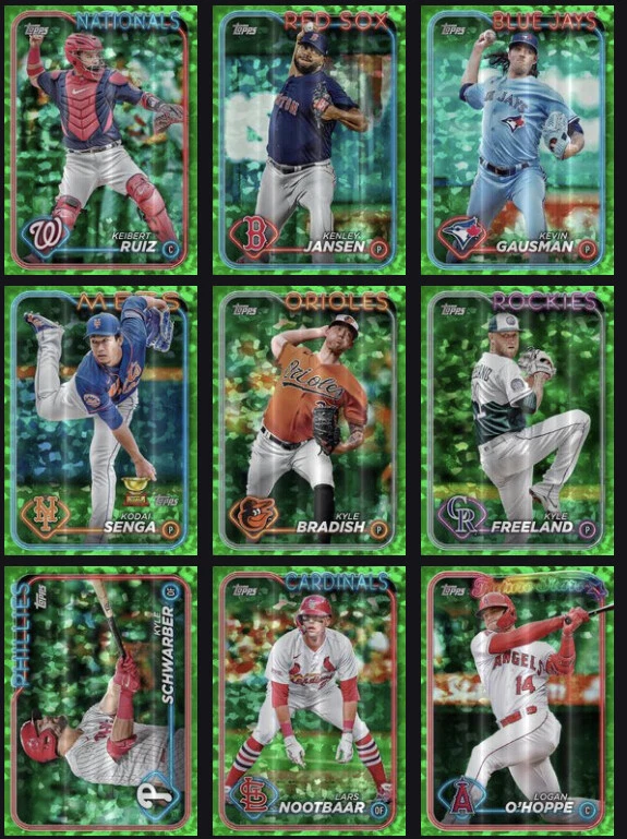 [DIGITAL] Topps Bunt - Baseball 24 S1 Green Flash Pack Exclusive - K to Z - Pick - Image 1 of 1
