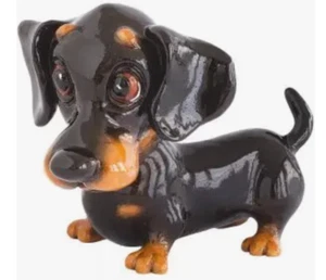 Little Paws Frankie - Dachshund Figurine 3.75" Tall 4.75" Long New In Box - Picture 1 of 6