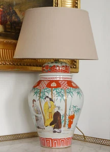 Potiche Lampe - Porzellan aus China - Bild 1 von 10
