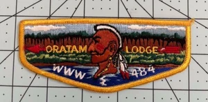ORATAM 286 LODGE SOLAPA ORDEN DE LA FLECHA BOY SCOUT PARCHE BSA OA (JK) - Imagen 1 de 1