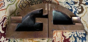 BRONZE ASCHENBECHER GEMARKT PHH 1937 IN FORM VON GP - Bild 1 von 8