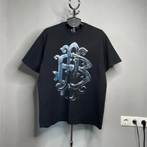 Vintage Nickelback `Dark Horse UK Tour 2009` Black Cotton T-Shirt Size XL - Picture 1 of 11