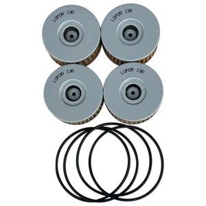 Filtro de aceite 4 piezas para TU250X 98-00 TU250 X-K9,L0,L1-L5 09-15 TU250 X-L6-L9 16-19 - Imagen 1 de 11