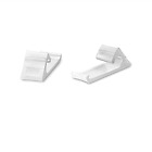Nylon Horizontal Siding Clips for Coax (RG6 RG59) Cable Mounting Home Snap in Cl