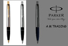 Parker Frontier Stainless Steel Gold and Chrome Tone Ballpoint Ball pen