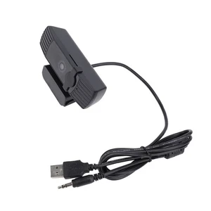 1080P USB Webcam Full HD 120° Wide Angle Lens Built In Noise Reduction Mic C NEW - Afbeelding 1 van 12