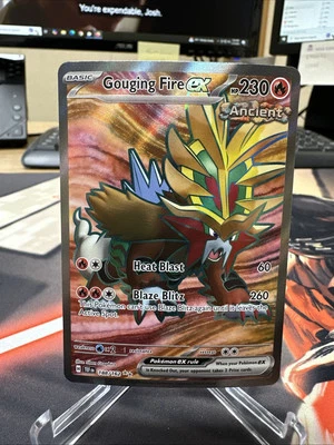 Gouging Fire ex 188/162 Sv05: Temporal Forces Holo - Image 1 of 2