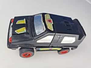 Buddy 1984 L ROBO TRON G1 Turbo Tron GAS TRON Transformer KO Coche Negro JAPÓN - Imagen 1 de 4