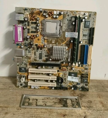 ASUS P5SD1-FM/S Motherboard LGA775 DDR PCIe 3x PCI mATX  - CPU Intel Pentium 4 - Immagine 1 di 4