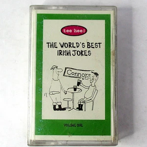 The World's Best Irish Jokes Vol 1 (Audio Cassette, 1999 Tee Hee Ltd) Tested - Picture 1 of 4