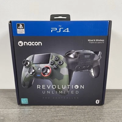 Nacon Revolution Unlimited Pro Controller | PlayStation 4 | Camo | Box Damage - Image 1 of 4