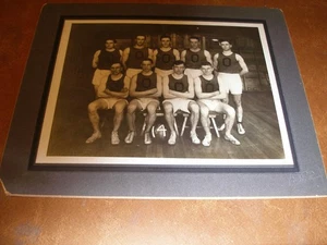 Rare 1914 Type 1 Oakland Golds Professional Basketball Team 8x10 Matted Photo - Picture 1 of 1