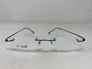 Jean Versile Eyewear 514 92 51-18-138 Brown Rimless Eyeglasses Frame M955 - Picture 1 of 9