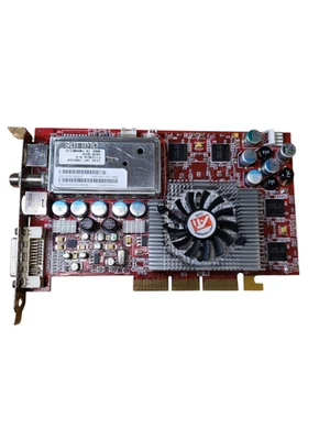 Ati All In Wonder Radeon 9800 Pro 128Mb Agp Dvi Tv Tuner Video Card 109-95700-12 - Image 1 of 4