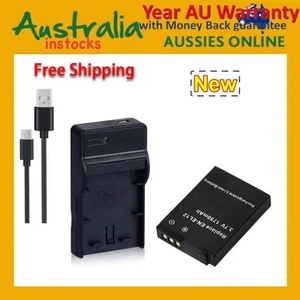 EN-EL12 Battery & Charger for Nikon Coolpix AW100 AW110 AW120 P300 S6000 S6100 - Picture 1 of 5