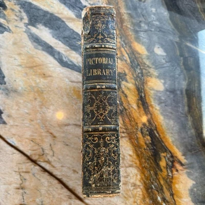 Universal Pictorial Library History Science Travel Art 500 Engravings 1848 - Image 1 of 4