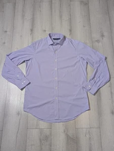 Camisa Polo Ralph Lauren Performance Para Hombres M Púrpura Cuadros Poni Preppy Elastizada - Imagen 1 de 10