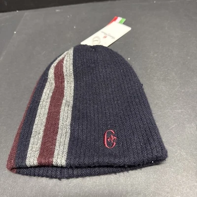 NWT $83 Conte of Florence Winter Knit Beanie Hat One Size Made in ITALY - Image 1 of 4