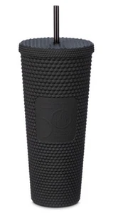 Vaso Starbucks 50 Aniversario Walt Disney World con Pajita Negro Geométrico - Imagen 1 de 2