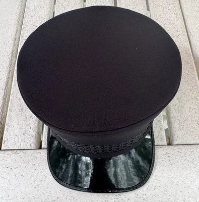 SOMBRERO CONDUCTOR DE FERROCARRIL O TRACCIÓN CLÁSICO PATO BILL TALLA 7 5/8 Foto 1 de 4