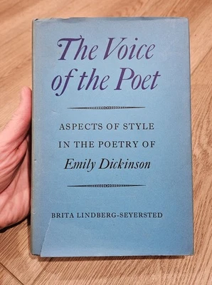 The Voice of the Poet Emily Dickinson 1968 HC DJ Harvard University Press Rare - Image 1 of 4
