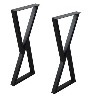 Patas de Mueble 35" Altura 15" Ancho Decoración Rústica Forma Triángulo Patas de Mesa, Él... Foto 1 de 4