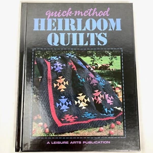 Quick-Method Heirloom Quilts, Hardcover Book to make Quilts, Pillows & more - Picture 1 of 6