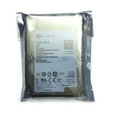 NEW SEAGATE 300GB Savvio 10K.6 ST300MM0006 2.5" 6Gbps SAS 9WE066 Hard Drive - Image 1 of 4
