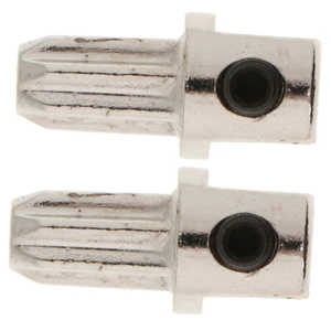 2x RC Car Drive Shaft Connector Metal for 1/10 RC Slash 4x4 HQ727 - Photo 1/12