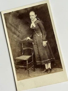 Spirit Photograph? c1890s Cabinet Card Ghost - Picture 1 of 3