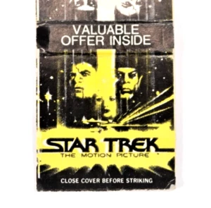 1979 Star Trek the Motion Picture Matchbook Cover - Picture 1 of 4