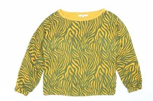 NEXT Womens Orange Modal Blend Blouse Size M - Picture 1 of 12