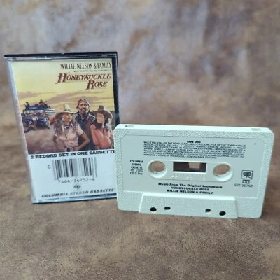 Honeysuckle Rose Soundtrack Willie Nelson & Family Cassette Vintage 1980 Foto 1 de 2